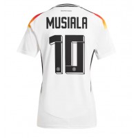 Deutschland Jamal Musiala #10 Fußballbekleidung Heimtrikot EM 2024 Kurzarm